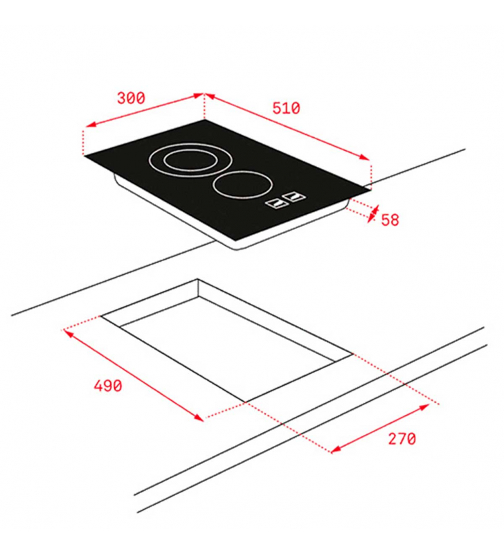 Placa Teka TBC 32010 - Imagen 3