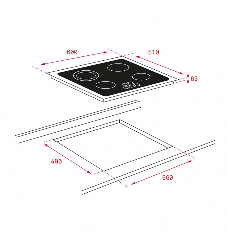 Placa Teka TZ 6315 - Imagen 3