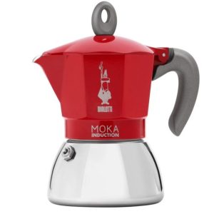 Cafetera Bialetti Moka Inducción Roja BIA0006942 Eurocanarias Acadesa La Laguna