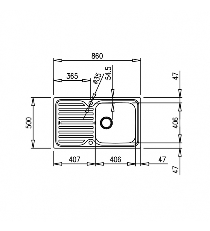 Fregadero Teka CLASSIC 1C 1E - Imagen 3